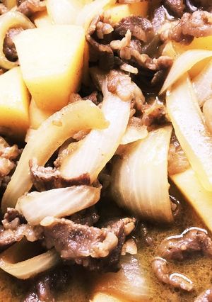 カレー肉じゃが-レシピのメイン写真