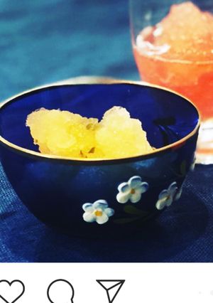☆木の芽シャーベット-レシピのメイン写真