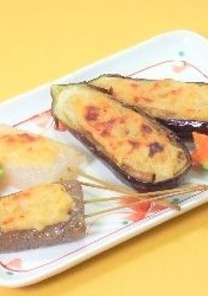なすとこんにゃくの柚子味噌田楽-レシピのメイン写真