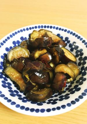 茄子のピリ辛醤油煮-レシピのメイン写真