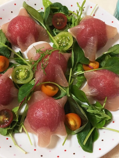 簡単っ☆おもてなし生ハムトマトサラダ-レシピのメイン写真