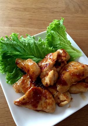 ★鶏むね肉の生姜焼き★お弁当に大活躍！-レシピのメイン写真