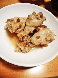 手羽元の梅煮-レシピのメイン写真
