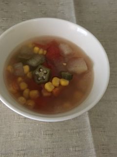 冬瓜のチキンコンソメスープ-レシピのメイン写真