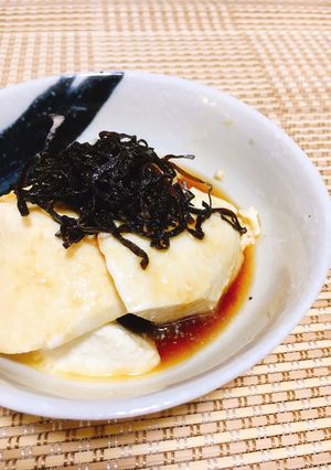 塩昆布で✤おつまみ冷奴-レシピのメイン写真