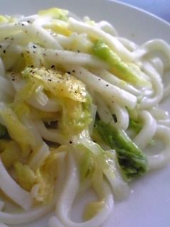 白菜だけでもウマウマ塩焼きうどん-レシピのメイン写真