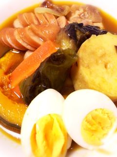 家にあるもので手抜き簡単スープカレー☆-レシピのメイン写真