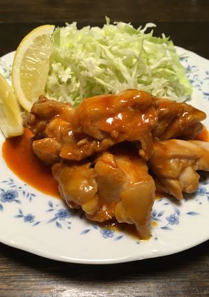 簡単チキンチャップ 塩麹ケチャップのみ！-レシピのメイン写真