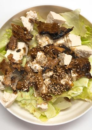 5分で☆満腹！激ウマさんまの蒲焼サラダ-レシピのメイン写真