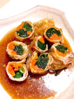 タレがおすすめ♫彩り野菜の肉巻き-レシピのメイン写真