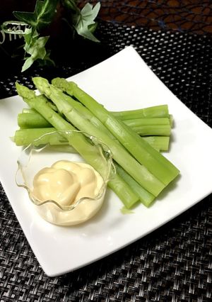☆アスパラの1分30秒クッキング☆-レシピのメイン写真