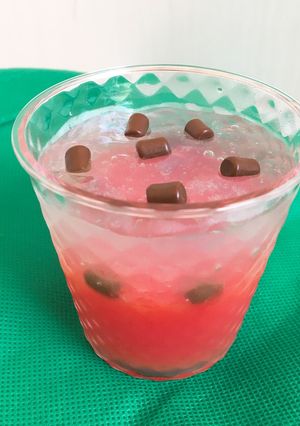 夏だ！さっぱりスイカジュレ☆嚥下食にも-レシピのメイン写真