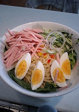 金のごまラーメンサラダ-レシピのメイン写真