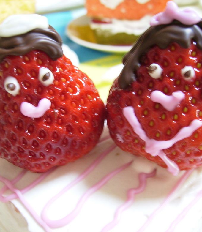 ひな祭り♡いちご-レシピのメイン写真