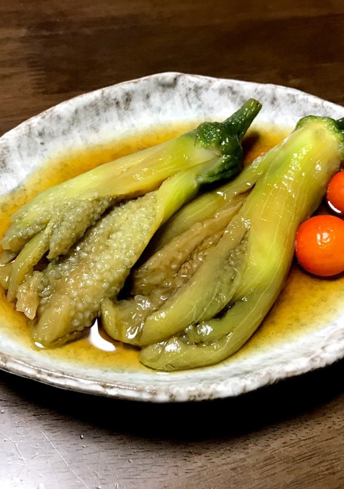 ナスのお浸し（丸ごと一本！）-レシピのメイン写真