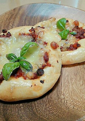 粗挽き肉のチリトマト味の応用例(2)-レシピのメイン写真