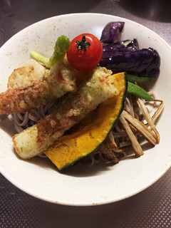 夏野菜そば(〜なつのおわりに)-レシピのメイン写真