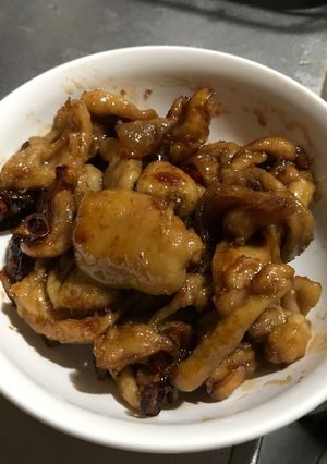 鶏皮 甘辛炒め-レシピのメイン写真