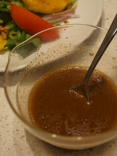 手作り♪バルサミコ&醤油ドレッシング-レシピのメイン写真