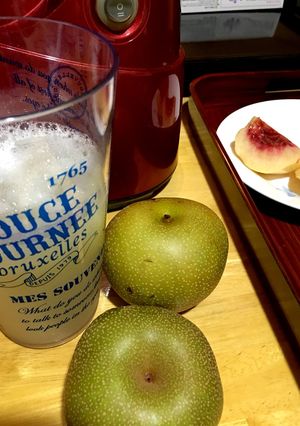 スロージューサー 梨-レシピのメイン写真