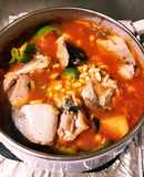 まごわやさしいサバ缶トマト煮
