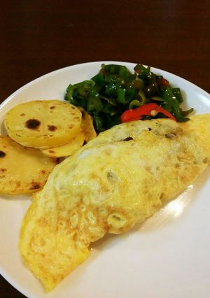 オムレツ 朝ごはん！-レシピのメイン写真