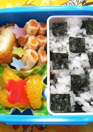 年中(野菜嫌い)お弁当★'18/8/23-レシピのメイン写真
