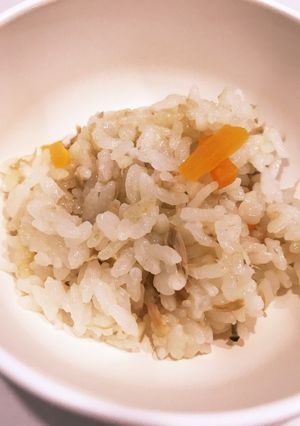 ツナとしめじの炊き込みご飯 離乳食編-レシピのメイン写真