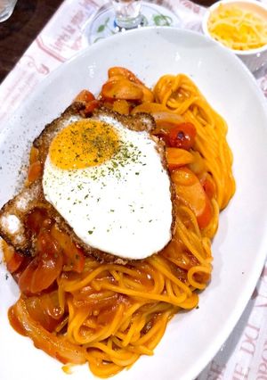 メイド喫茶のナポリタン-レシピのメイン写真