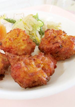 給食★豆腐の揚げだんご-レシピのメイン写真