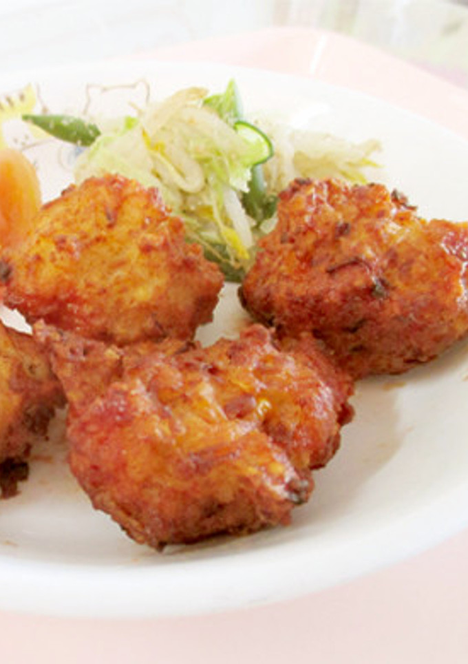 給食★豆腐の揚げだんご-レシピのメイン写真