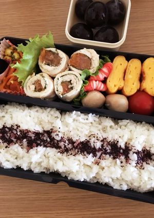 2018／8／23お弁当-レシピのメイン写真