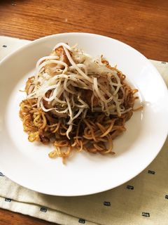節約最強のもやしとちくわの焼きそば-レシピのメイン写真