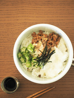 ネバネバ丼-レシピのメイン写真