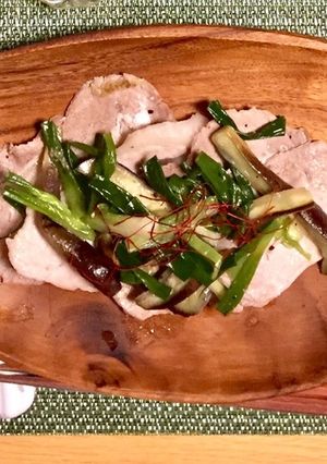 豚ロースと京都ネギの塩焼き-レシピのメイン写真