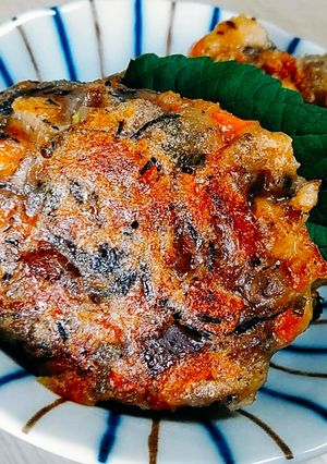ひじきの煮物リメイク★もちもちひじき餅-レシピのメイン写真