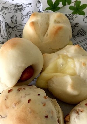 簡単シンプル♪薄力粉とマーガリンのパン-レシピのメイン写真