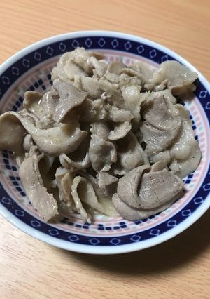 豚肉のレモンバター炒め-レシピのメイン写真