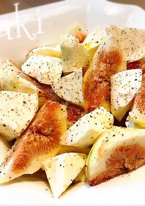 前菜☆無花果(イチジク)のカプレーゼ☆-レシピのメイン写真