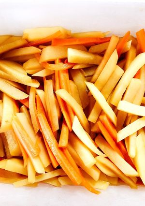 パパっとじゃがいもとにんじんきんぴら♪-レシピのメイン写真