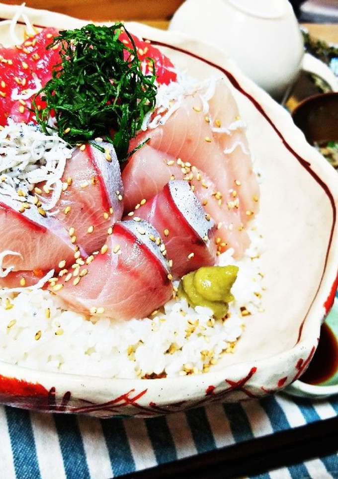 新鮮お魚の海鮮丼-レシピのメイン写真