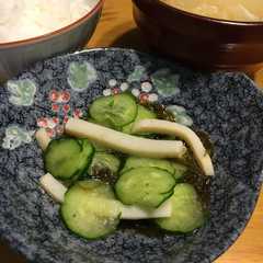 かまぼこときゅうりでカサ増しもずく-レシピのメイン写真