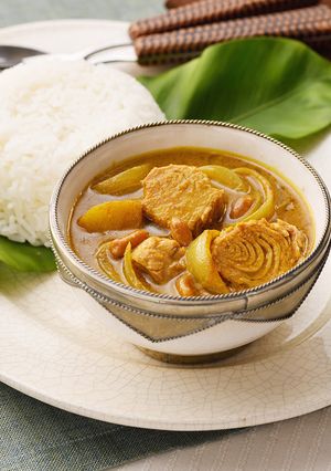 シーチキンとじゃがいものマッサマンカレー-レシピのメイン写真