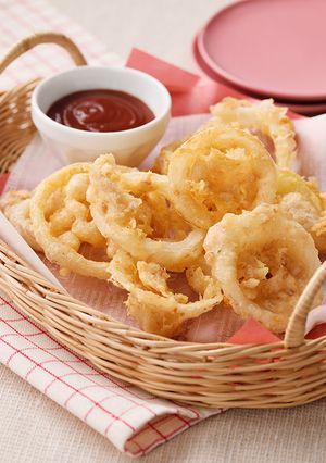 シーチキンオニオンリング-レシピのメイン写真