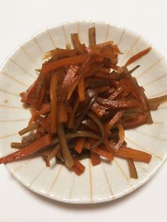 きんぴらごぼう-レシピのメイン写真