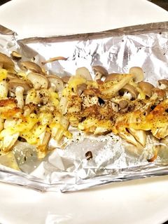【簡単おつまみ】しめじのマヨ焼き-レシピのメイン写真