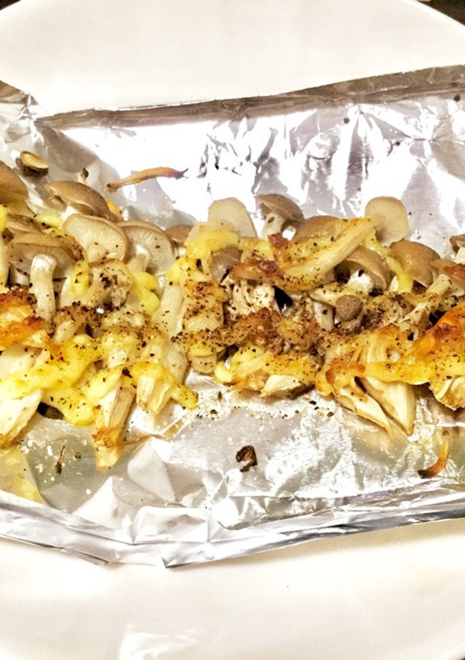 【簡単おつまみ】しめじのマヨ焼き-レシピのメイン写真