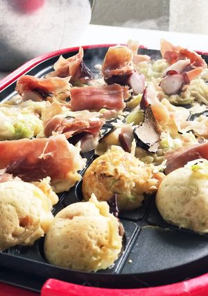 ☆生ハム入りたこ焼き-レシピのメイン写真