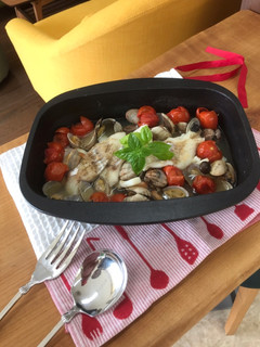 簡単!魚焼きグリルでアクアパッツァ☆-レシピのメイン写真