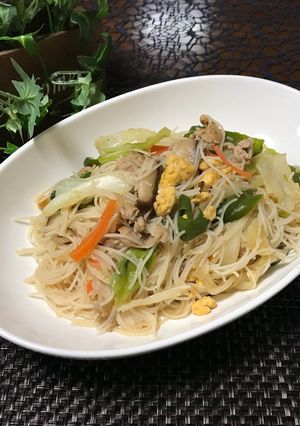 ☆具沢山★簡単焼きビーフン☆-レシピのメイン写真